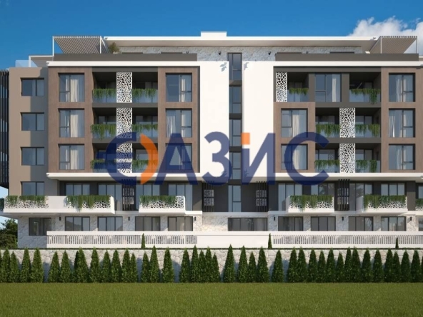 Двустаен апартамент в к.к. Слънчев бряг - 48 кв.м за 1189 €/кв.м - Снимка #1