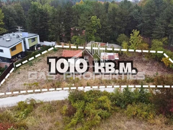 Парцел в с. Панчарево, Област София-град - 1010 кв.м за 401 €/кв.м - Снимка #1