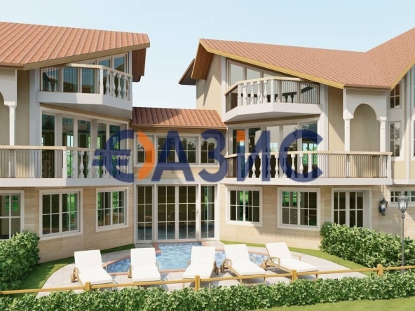 Едностаен апартамент в с. Кошарица, Област Бургас - 64 кв.м за 585 €/кв.м - Снимка #1