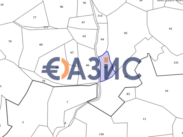 Парцел в Созопол - 1653 кв.м за 12 €/кв.м - Снимка #1