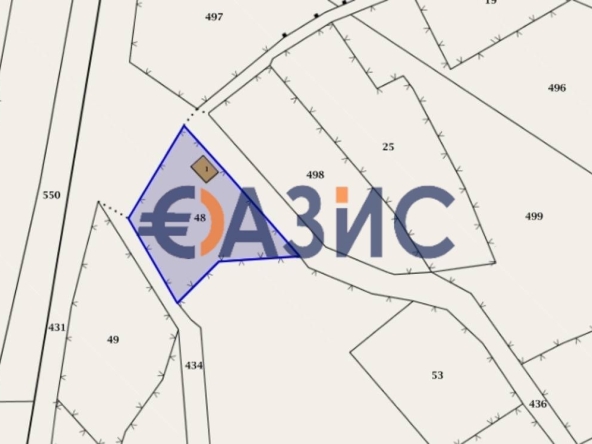 Парцел в Бургас, Център - 360 кв.м за 106 €/кв.м - Снимка #1