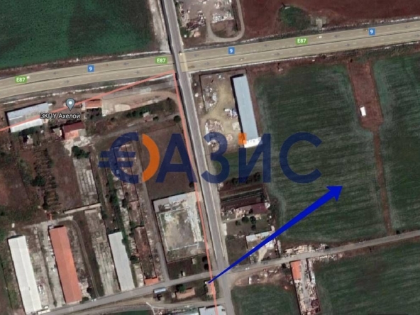 Парцел в Ахелой - 2597 кв.м за 21 €/кв.м - Снимка #1