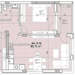 Тристаен апартамент в Пловдив, Беломорски - 91 кв.м за 560 €/кв.м - Снимка #1