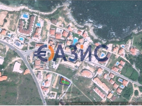 Парцел в Созопол - 549 кв.м за 304 €/кв.м - Снимка #1