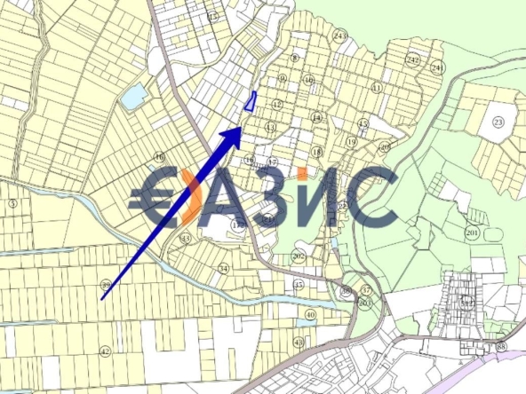 Парцел в с. Кошарица, Област Бургас - 3000 кв.м за 20 €/кв.м - Снимка #1