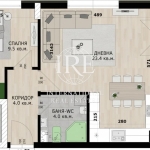 Двустаен апартамент в Варна, Кайсиева градина - 60 кв.м за 799 €/кв.м - Снимка #1