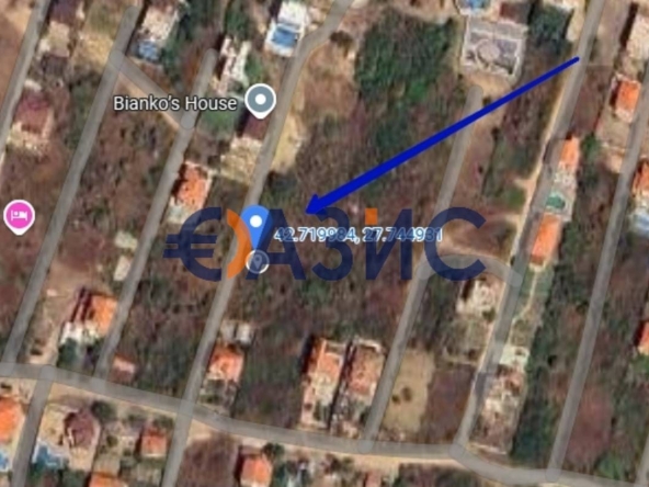 Парцел в Свети Влас - 756 кв.м за 157 €/кв.м - Снимка #1