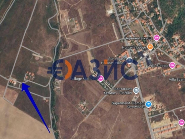 Парцел в с. Кошарица, Област Бургас - 495 кв.м за 40 €/кв.м - Снимка #1