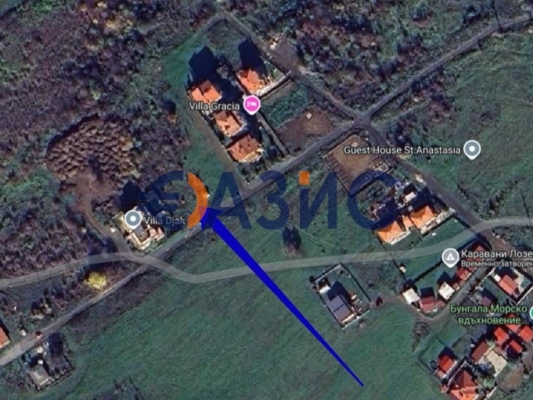 Парцел в с. Лозенец, Област Бургас - 2064 кв.м за 29 €/кв.м - Снимка #1