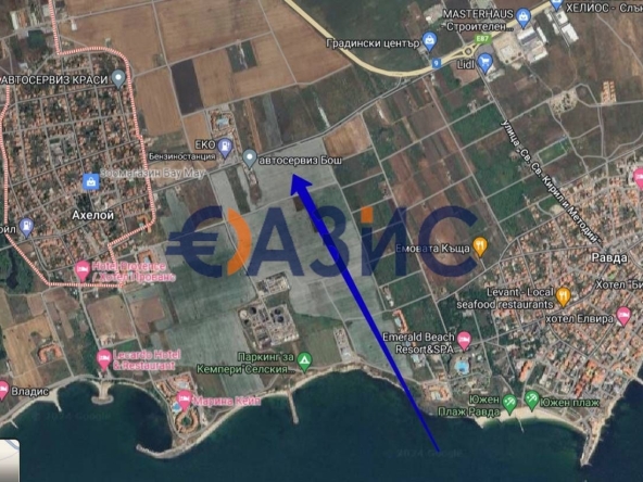 Парцел в Ахелой - 7653 кв.м за 29 €/кв.м - Снимка #1