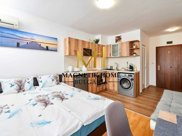 Дава се под наем Едностаен апартамент в к.к. Слънчев бряг - 35 кв.м за 280.5 € - Снимка #1