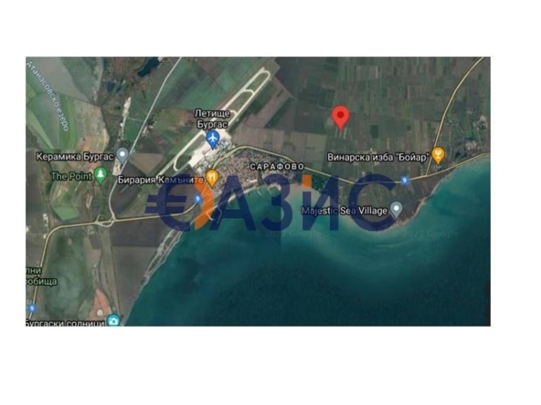 Парцел в Поморие - 3470 кв.м за 119 €/кв.м - Снимка #1