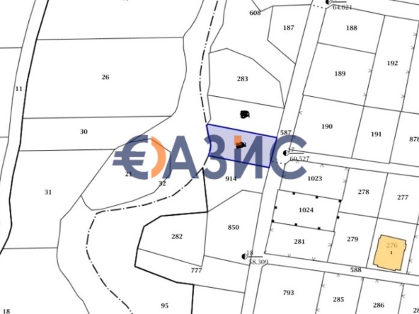 Парцел в Свети Влас - 500 кв.м за 85 €/кв.м - Снимка #1