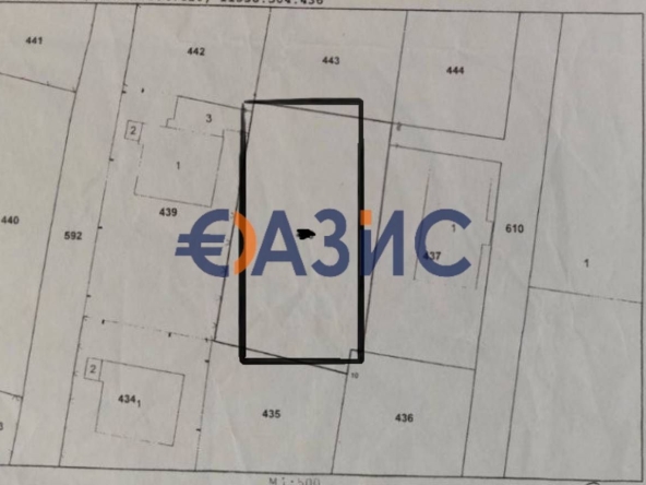 Парцел в Свети Влас - 594 кв.м за 112 €/кв.м - Снимка #1