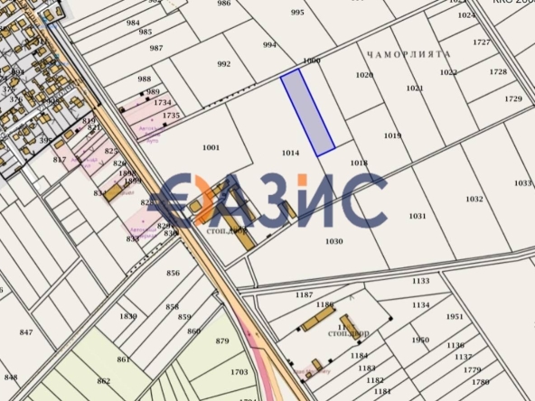 Парцел в Бургас, Център - 15187 кв.м за 6 €/кв.м - Снимка #1