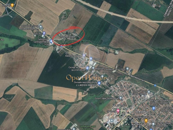 Парцел в Божурище - 443 кв.м за 100 €/кв.м - Снимка #1