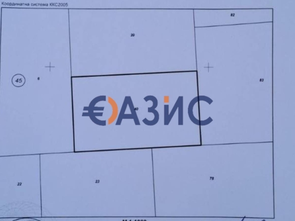 Парцел в к.к. Слънчев бряг - 3719 кв.м за 43 €/кв.м - Снимка #1
