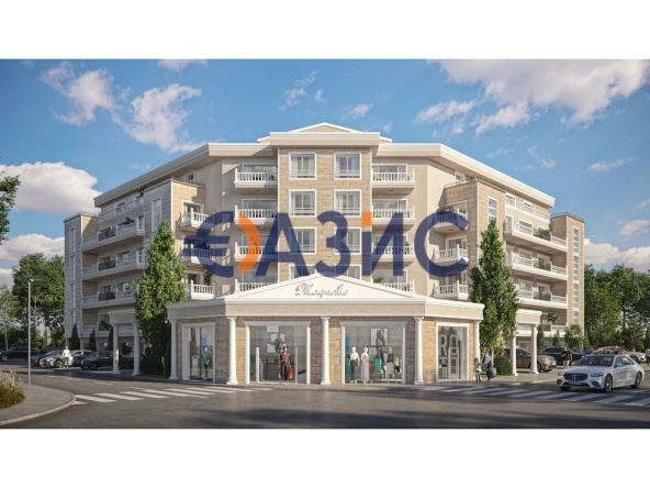 Двустаен апартамент в к.к. Слънчев бряг - 62 кв.м за 1704 €/кв.м - Снимка #1