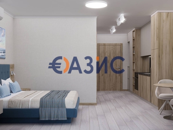 Едностаен апартамент в к.к. Слънчев бряг - 38 кв.м за 1091 €/кв.м - Снимка #1