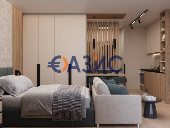Едностаен апартамент в Свети Влас - 47 кв.м за 1068 €/кв.м - Снимка #1