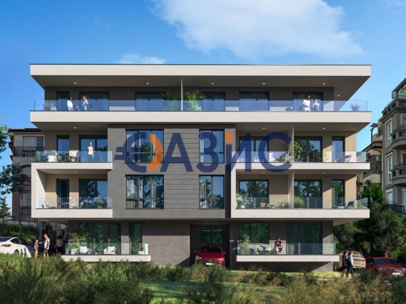 Двустаен апартамент в Свети Влас - 59 кв.м за 1484 €/кв.м - Снимка #1