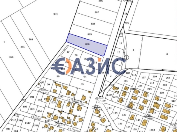 Парцел в с. Маринка, Област Бургас - 2881 кв.м за 51 €/кв.м - Снимка #1