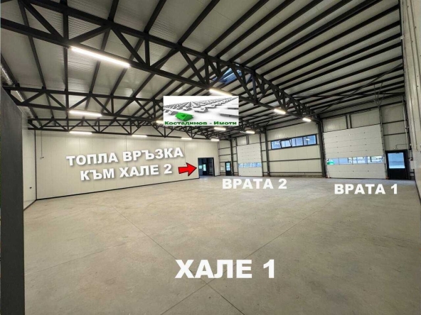 Дава се под наем Склад в Пловдив, Индустриална зона - Юг - 1400 кв.м за 5984.34 € - Снимка #1