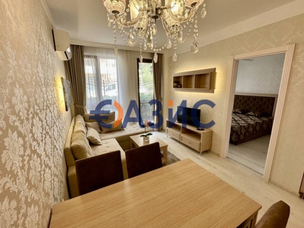 Двустаен апартамент в к.к. Слънчев бряг - 44 кв.м за 1089 €/кв.м - Снимка #1