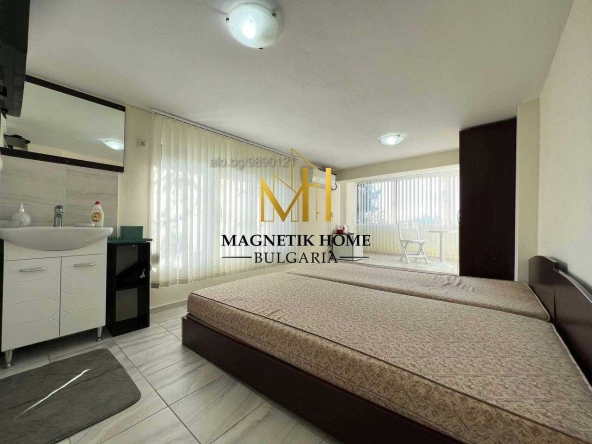 Дава се под наем Едностаен апартамент в Поморие - 25 кв.м за 193.8 € - Снимка #1