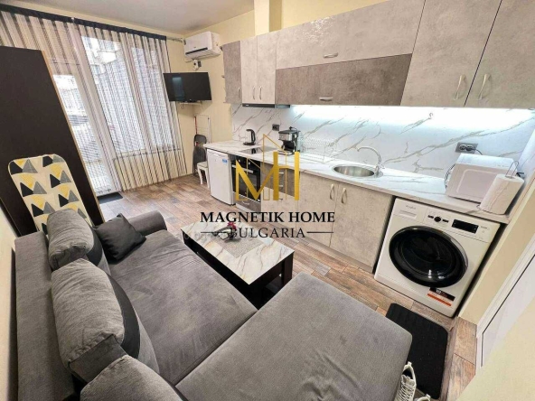 Дава се под наем Едностаен апартамент в Бургас, Възраждане - 32 кв.м за 229.5 € - Снимка #1