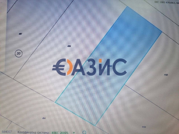 Парцел в Бургас, Център - 2137 кв.м за 17 €/кв.м - Снимка #1