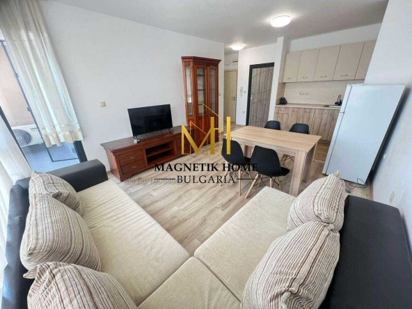 Дава се под наем Двустаен апартамент в Бургас, Сарафово - 65 кв.м за 433.5 € - Снимка #1