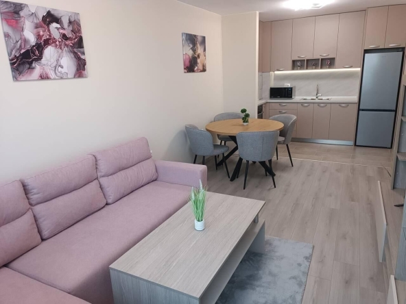 Дава се под наем Двустаен апартамент в Бургас, Меден рудник - зона А - 56 кв.м за 357 € - Снимка #1