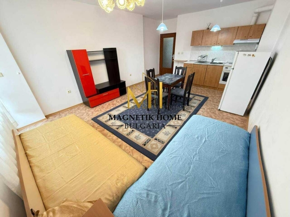 Дава се под наем Двустаен апартамент в Бургас, Меден рудник - зона Б - 67 кв.м за 270.3 € - Снимка #1