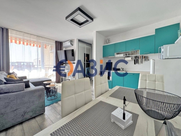 Двустаен апартамент в к.к. Слънчев бряг - 57 кв.м за 1290 €/кв.м - Снимка #1