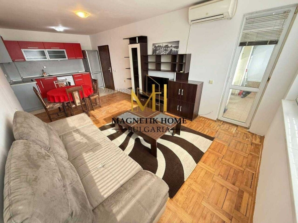 Дава се под наем Двустаен апартамент в Бургас, Меден рудник - зона А - 67 кв.м за 331.5 € - Снимка #1