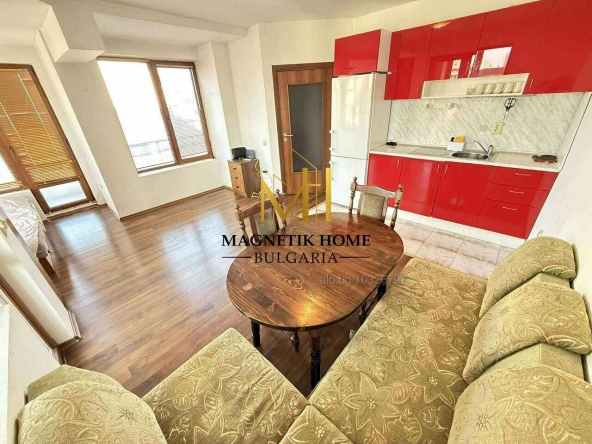 Дава се под наем Едностаен апартамент в с. Изгрев, Област Бургас - 45 кв.м за 331.5 € - Снимка #1