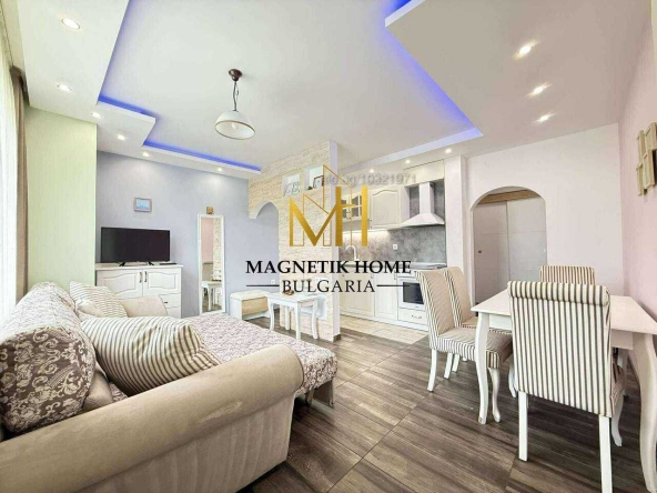 Дава се под наем Едностаен апартамент в Бургас, Възраждане - 48 кв.м за 331.5 € - Снимка #1