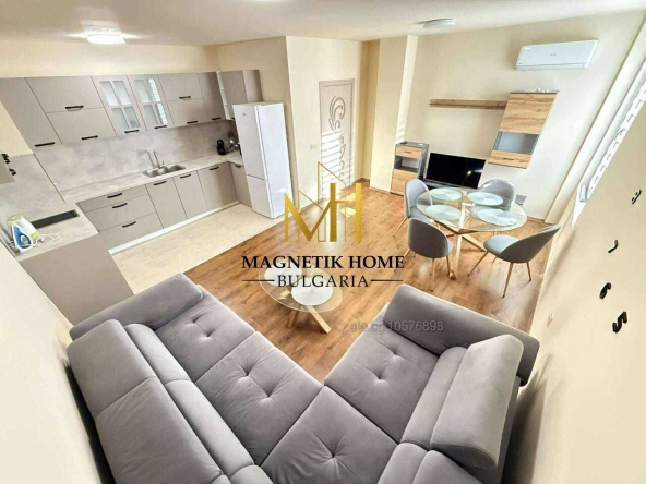 Дава се под наем Двустаен апартамент в Бургас, Сарафово - 70 кв.м за 612 € - Снимка #1