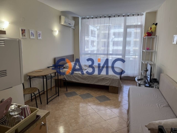 Едностаен апартамент в к.к. Слънчев бряг - 43 кв.м за 1291 €/кв.м - Снимка #1