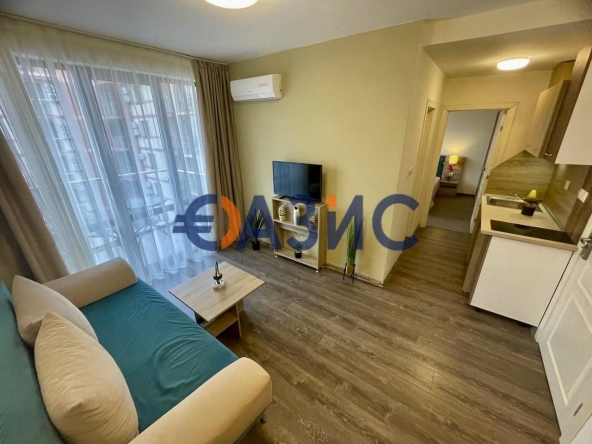 Двустаен апартамент в к.к. Слънчев бряг - 45 кв.м за 1732 €/кв.м - Снимка #1