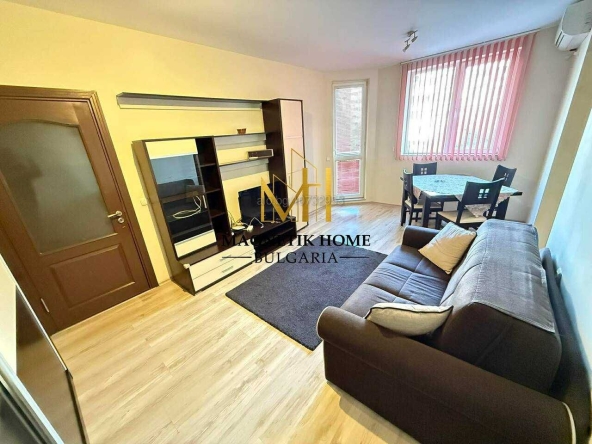 Дава се под наем Двустаен апартамент в Бургас, Славейков - 62 кв.м за 408 € - Снимка #1