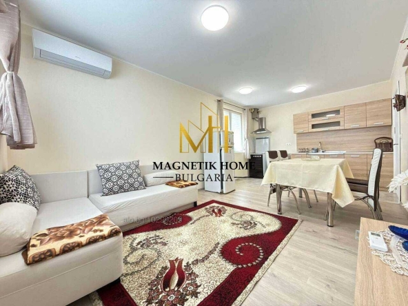 Дава се под наем Двустаен апартамент в Бургас, Лазур - 68 кв.м за 448.8 € - Снимка #1