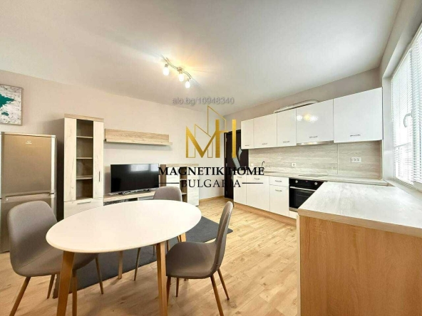 Дава се под наем Двустаен апартамент в Бургас, Славейков - 60 кв.м за 398.82 € - Снимка #1