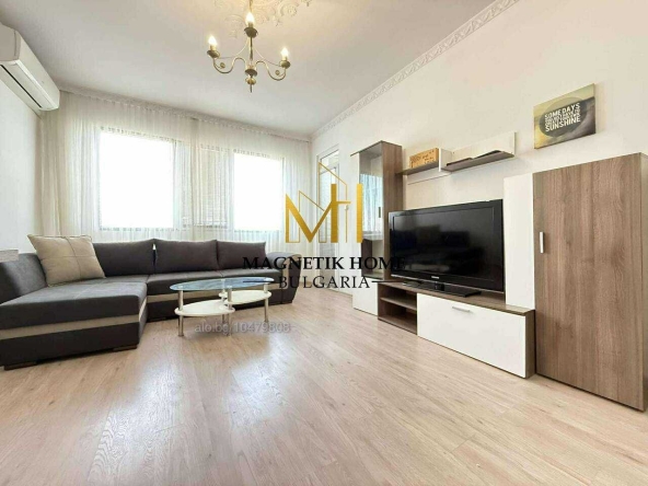 Дава се под наем Двустаен апартамент в Бургас, Възраждане - 55 кв.м за 357 € - Снимка #1