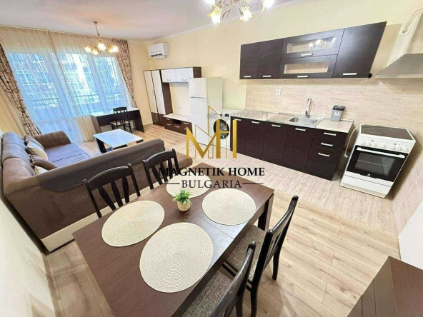 Дава се под наем Двустаен апартамент в Бургас, Възраждане - 69 кв.м за 433.5 € - Снимка #1