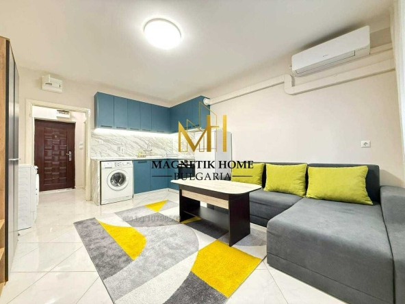 Дава се под наем Едностаен апартамент в Бургас, Меден рудник - зона В - 30 кв.м за 228.99 € - Снимка #1