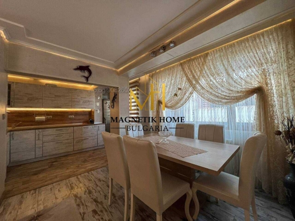 Дава се под наем Двустаен апартамент в Бургас, Лазур - 75 кв.м за 637.5 € - Снимка #1