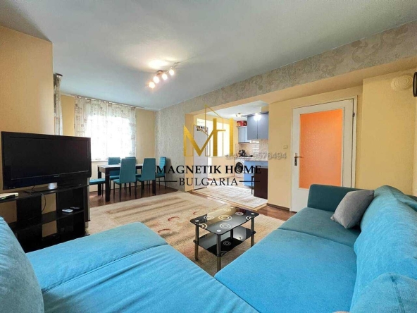 Дава се под наем Тристаен апартамент в Бургас, Зорница - 92 кв.м за 606.9 € - Снимка #1