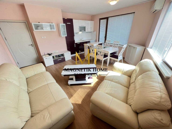 Дава се под наем Тристаен апартамент в Бургас, Сарафово - 93 кв.м за 612 € - Снимка #1